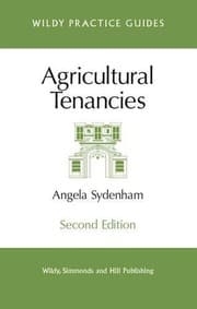 Tapa de Agricultural Tenancies (Wildy Practice Guides)