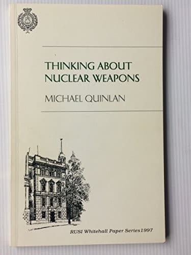 Tapa de Thinking about nuclear weapons
