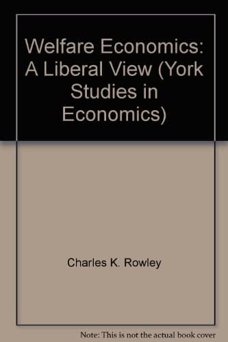 Tapa de Welfare Economics