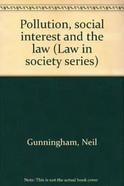 Tapa de Pollution, social interest and the law