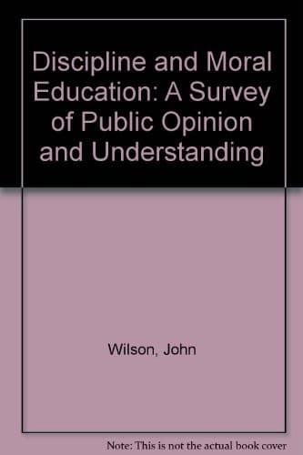Tapa de Discipline and moral education