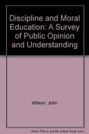 Tapa de Discipline and moral education