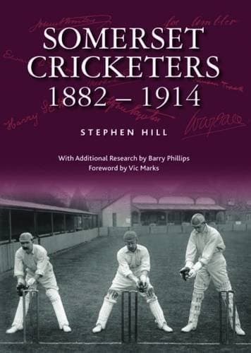 Tapa de Somerset Cricketers 1882-1914