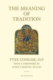 Tapa de The meaning of tradition