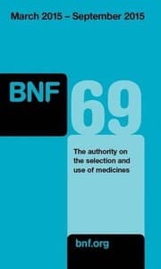 Tapa de British National Formulary (BNF) 69