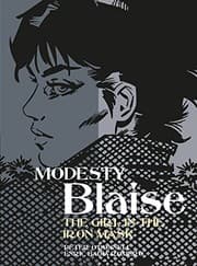 Tapa de Modesty Blaise: The Girl in the Iron Mask
