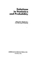 Tapa de Solutions in statistics and probability