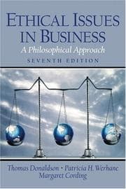 Tapa de Ethical Issues in Business