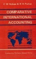 Tapa de Comparative international accounting