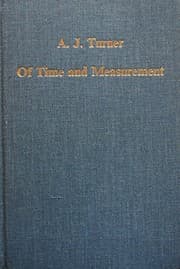 Tapa de Of time and measurement