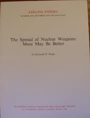 Tapa de The spread of nuclear weapons