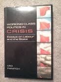 Tapa de Working-class politics in crisis