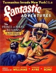 Tapa de Fantastic Adventures: February 1940