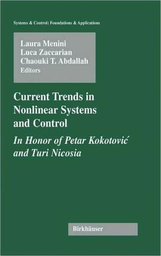 Tapa de Current trends in nonlinear systems and control