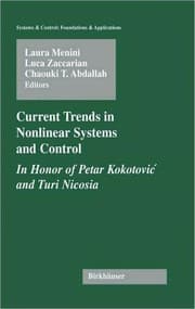 Tapa de Current trends in nonlinear systems and control