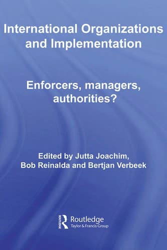 Tapa de International organizations and implementation