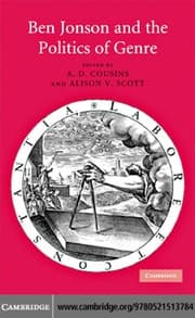 Tapa de Ben Jonson and the politics of genre