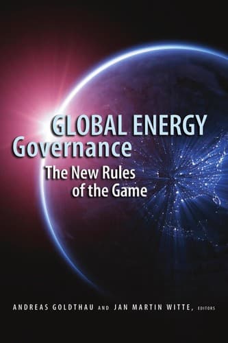 Tapa de Global energy governance