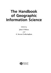 Tapa de The handbook of geographic information science