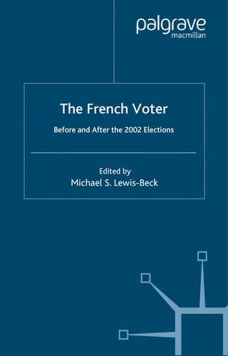 Tapa de The French voter