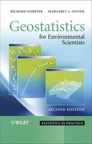 Tapa de Geostatistics for environmental scientists