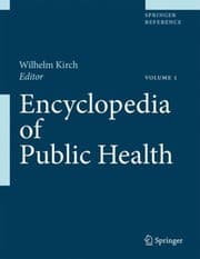 Tapa de Encyclopedia of public health