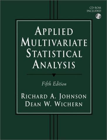 Tapa de Applied multivariate statistical analysis