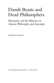 Tapa de Dumb beasts and dead philosophers