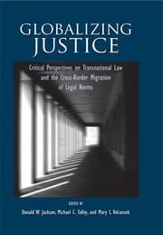 Tapa de Globalizing justice