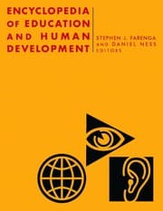 Tapa de Encyclopedia of education and human development