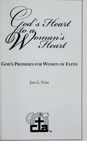 Tapa de God's Heart to a Woman's Heart~God's Promises for Women of Faith