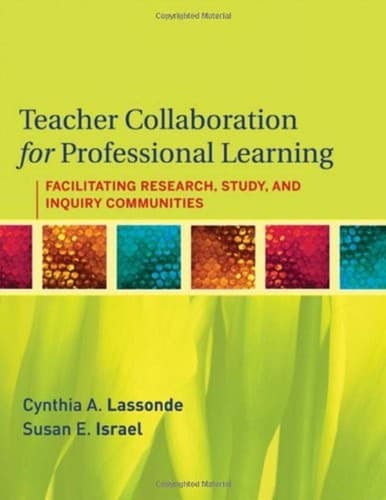 Tapa de Teacher collaboration for professional learning