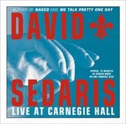 Tapa de David Sedaris Live at Carnegie Hall