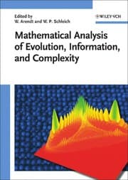 Tapa de Mathematical analysis of evolution, information, and complexity