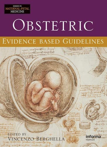 Tapa de Obstetric evidence based guidelines
