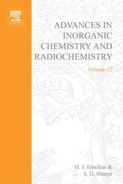 Tapa de Advances in inorganic chemistry and radiochemistry
