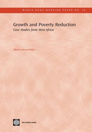 Tapa de Growth and poverty reduction