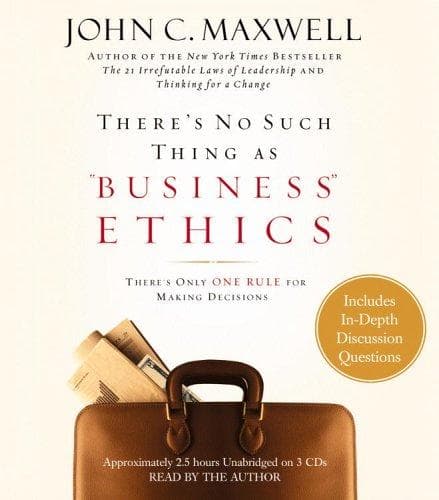 Tapa de There's No Such Thing As "Business" Ethics
