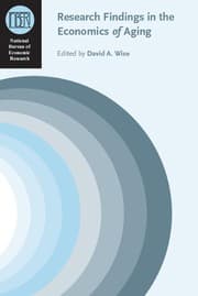 Tapa de Research findings in the economics of aging