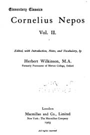 Tapa de Cornelius Nepos