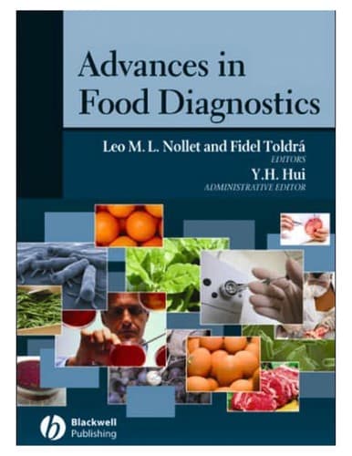 Tapa de Advances in food diagnostics