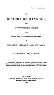 Tapa de The history of banking