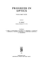 Tapa de Progress in optics