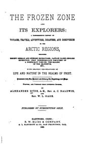 Tapa de The Frozen Zone and Its Explorers: A Comprehensive History of Voyages ...