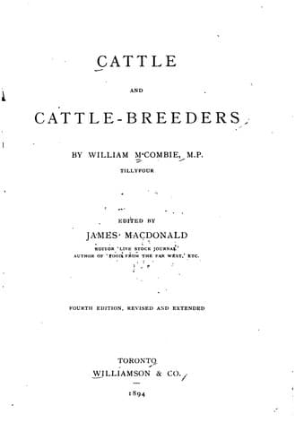 Tapa de Cattle and Cattle-breeders