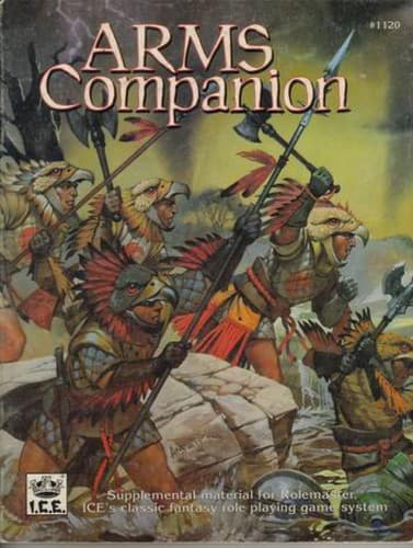 Tapa de Arms Companion (Rolemaster RPG)