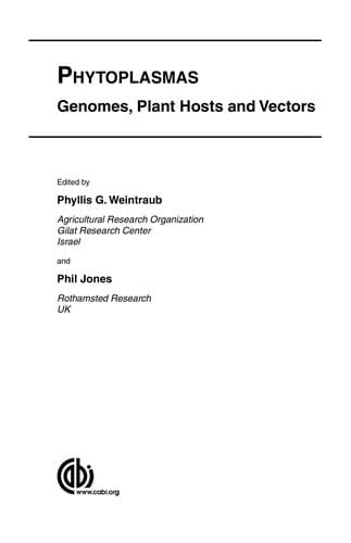 Tapa de Phytoplasmas