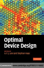 Tapa de Optimal device design