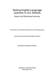 Tapa de Testing English-language learners in U.S. schools