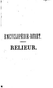 Tapa de Nouveau manuel complet du relieur: dans toutes ses parties, précédé des arts ...